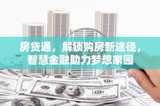 南平房贷通，解锁购房新途径，智慧金融助力梦想家园