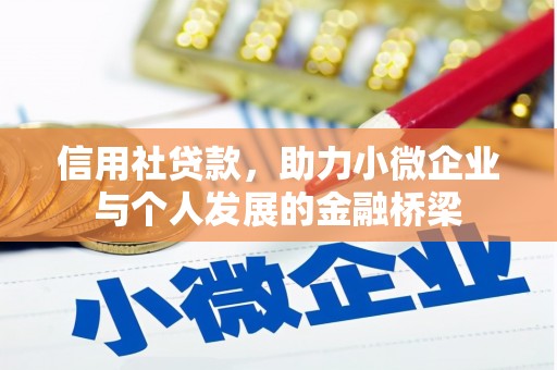 南平信用社贷款，助力小微企业与个人发展的金融桥梁