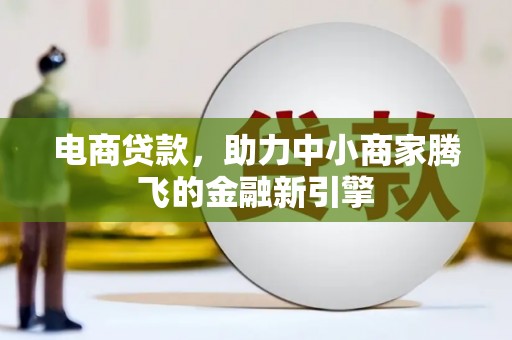 南平电商贷款，助力中小商家腾飞的金融新引擎