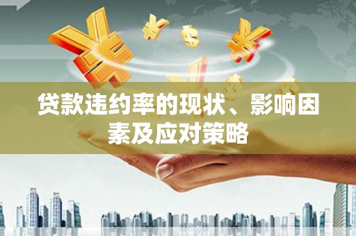 南平贷款违约率的现状、影响因素及应对策略
