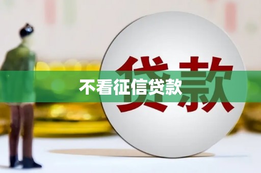 南平不看征信贷款