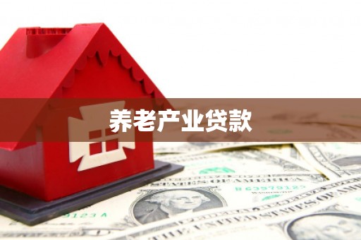 南平养老产业贷款