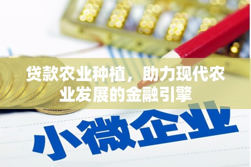 南平贷款农业种植，助力现代农业发展的金融引擎
