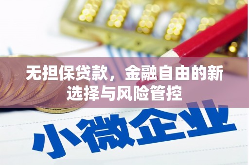 南平无担保贷款，金融自由的新选择与风险管控