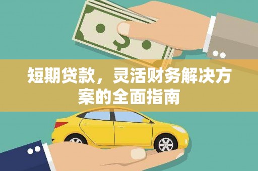 南平短期贷款，灵活财务解决方案的全面指南