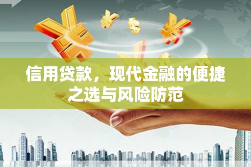 南平信用贷款，现代金融的便捷之选与风险防范