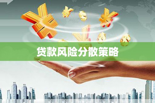 南平贷款风险分散策略