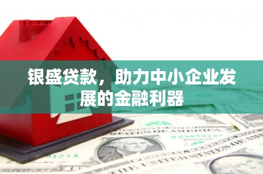 南平银盛贷款，助力中小企业发展的金融利器