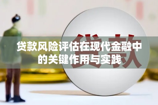 南平贷款风险评估在现代金融中的关键作用与实践