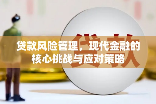 南平贷款风险管理，现代金融的核心挑战与应对策略