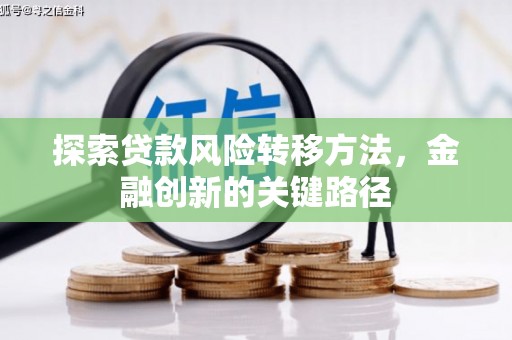 南平探索贷款风险转移方法，金融创新的关键路径