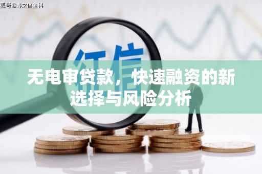 南平无电审贷款，快速融资的新选择与风险分析