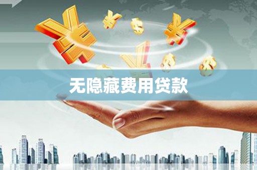 南平无隐藏费用贷款