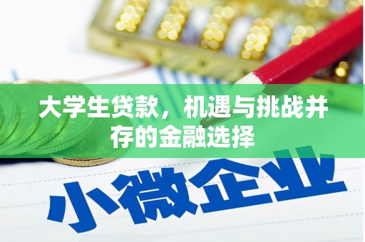 南平大学生贷款，机遇与挑战并存的金融选择
