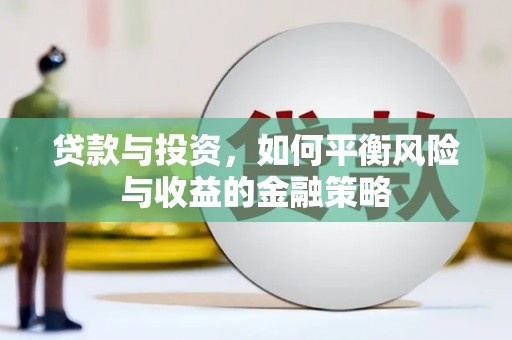 南平贷款与投资，如何平衡风险与收益的金融策略